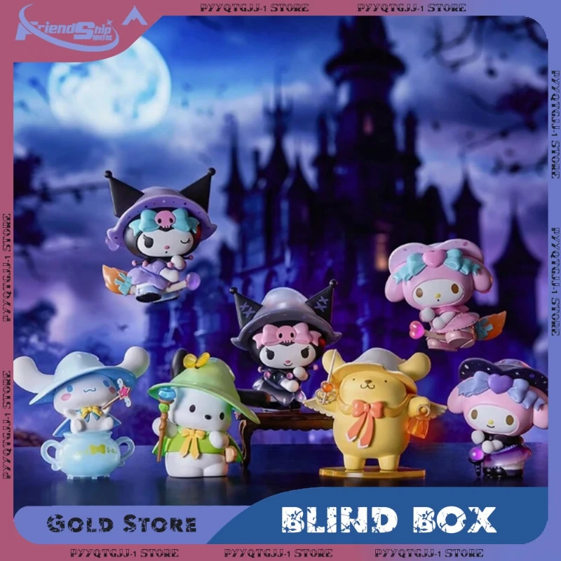 

Lovely Sanrio Blind Box Magic Story Series Mini Doll Cute Figurine Desktop Ornament Gifts Home Collectible Display Decoration