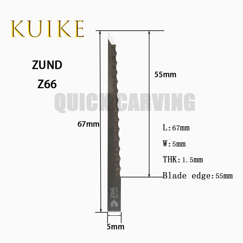 10PCS ZUND Tungsten Vibrating Cutter CNC Carbide Oscillating Blade Cutting Machine Knife ZUND Z60 Z61 Z62 Z63 Z66 Z68 Z69