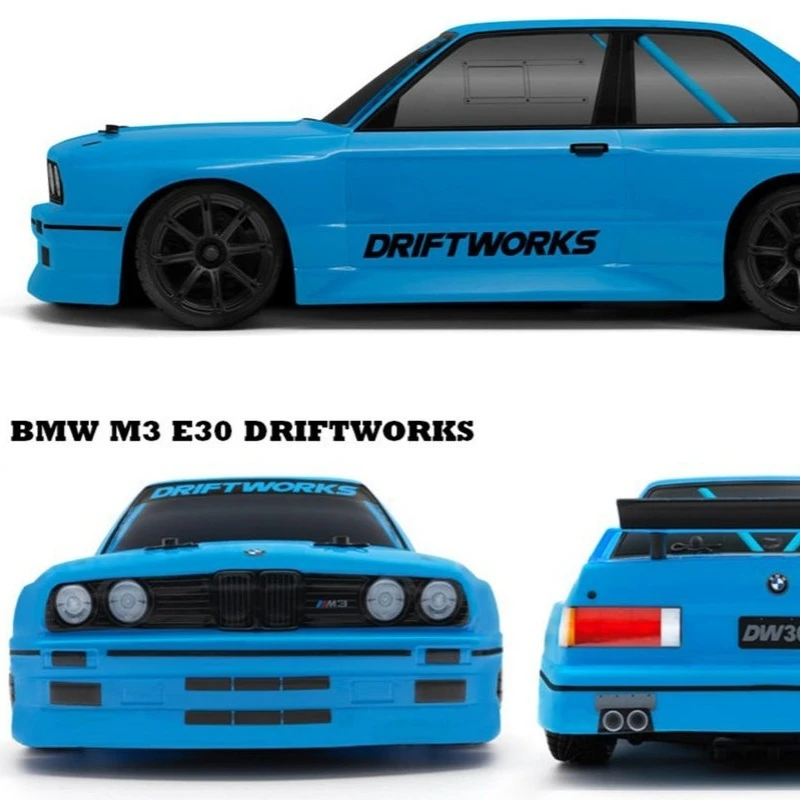 

HPI Sport 3 E30 1/10 Scale Remote Control Electric Drift Car RC Racing Vehicle Toy Ready-to-Run Gift for Simulation Drifting Fun