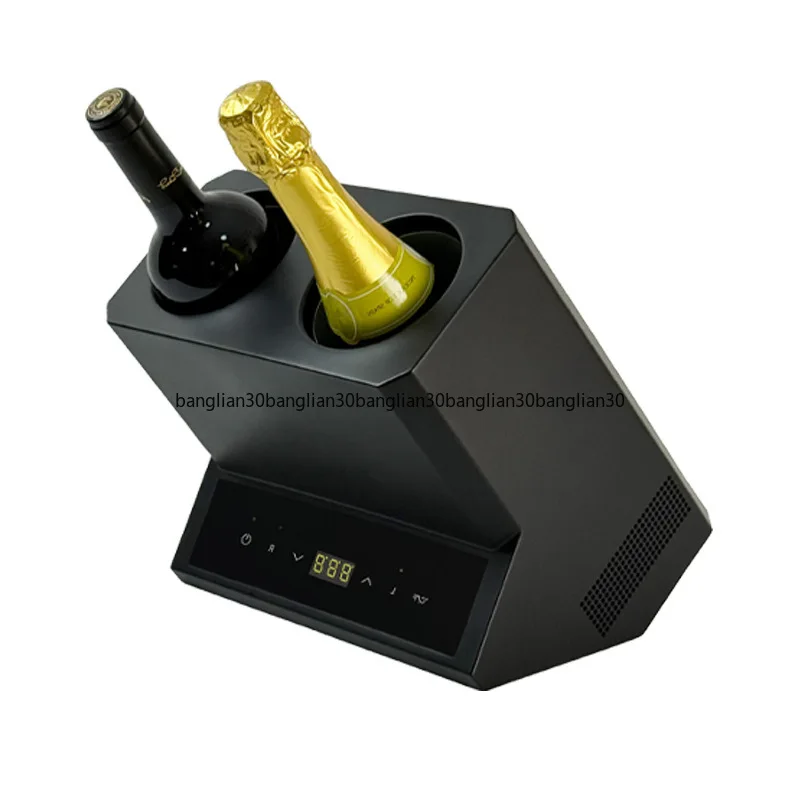 

Double Bottle Electronic Red Wine Chiller Wine Quick Cooling Wine Cooler