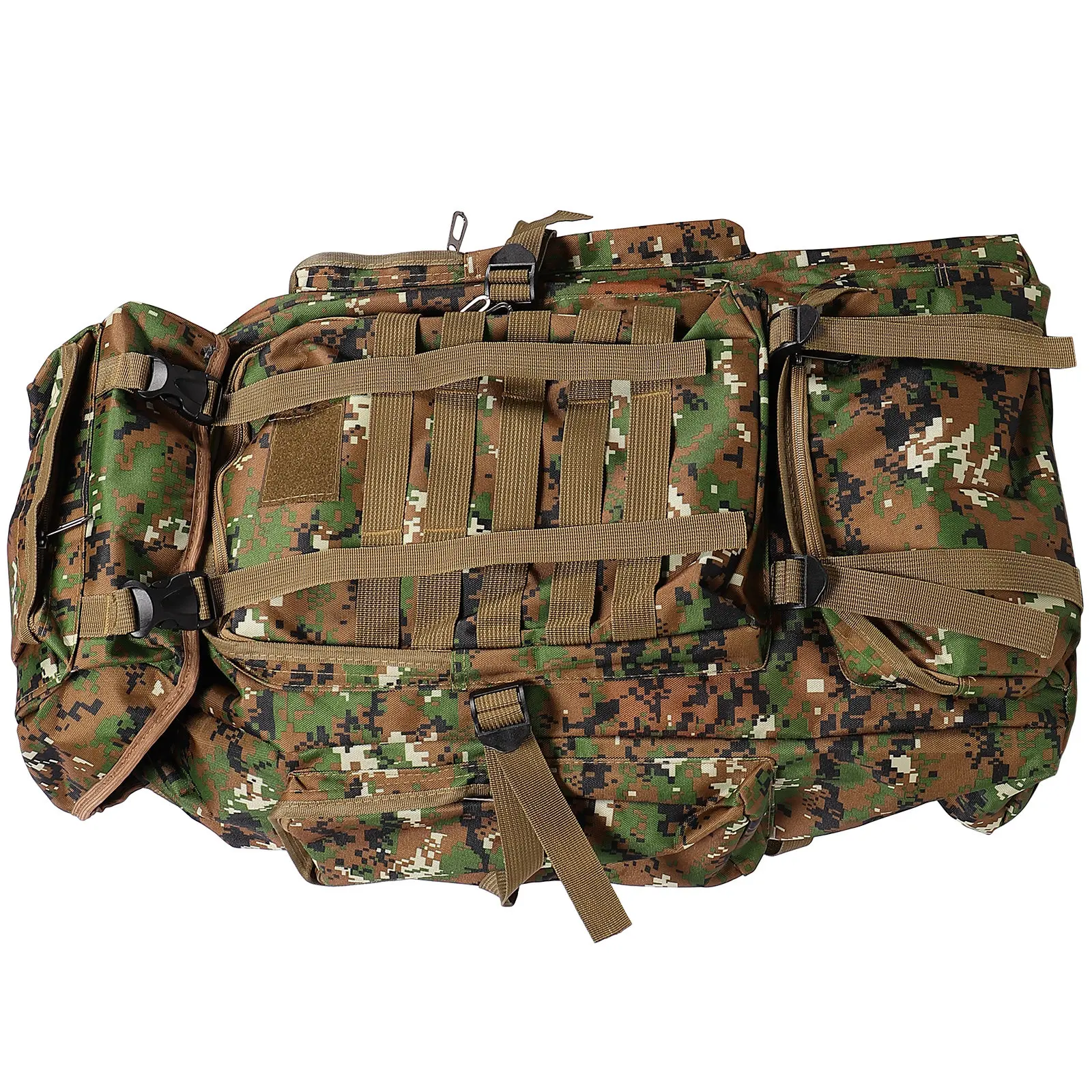 

Waterproof Outdoor Backpack for Men Heavy-Duty Nylon Oxford Camping Hiking Trekking Backpack Large Capacity Adjustable Straps