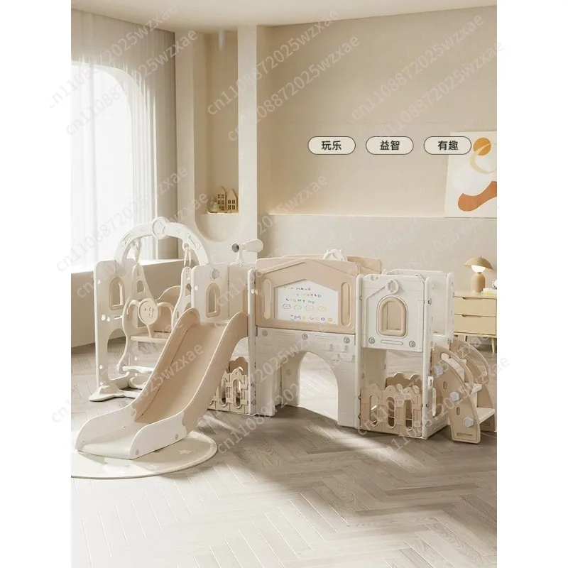 8-in-1 Kinderrutsche für drinnen, Indoor-Spielplatz, Kinderspielset für drinnen, Outdoor-Spielplatz