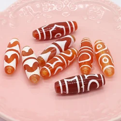 1Pcs Energy Natural Stone Pendant Agates Tianzhu Beads For Jewelry Making DIY Necklace Bracelet Yoga Dzi Gift Accessory