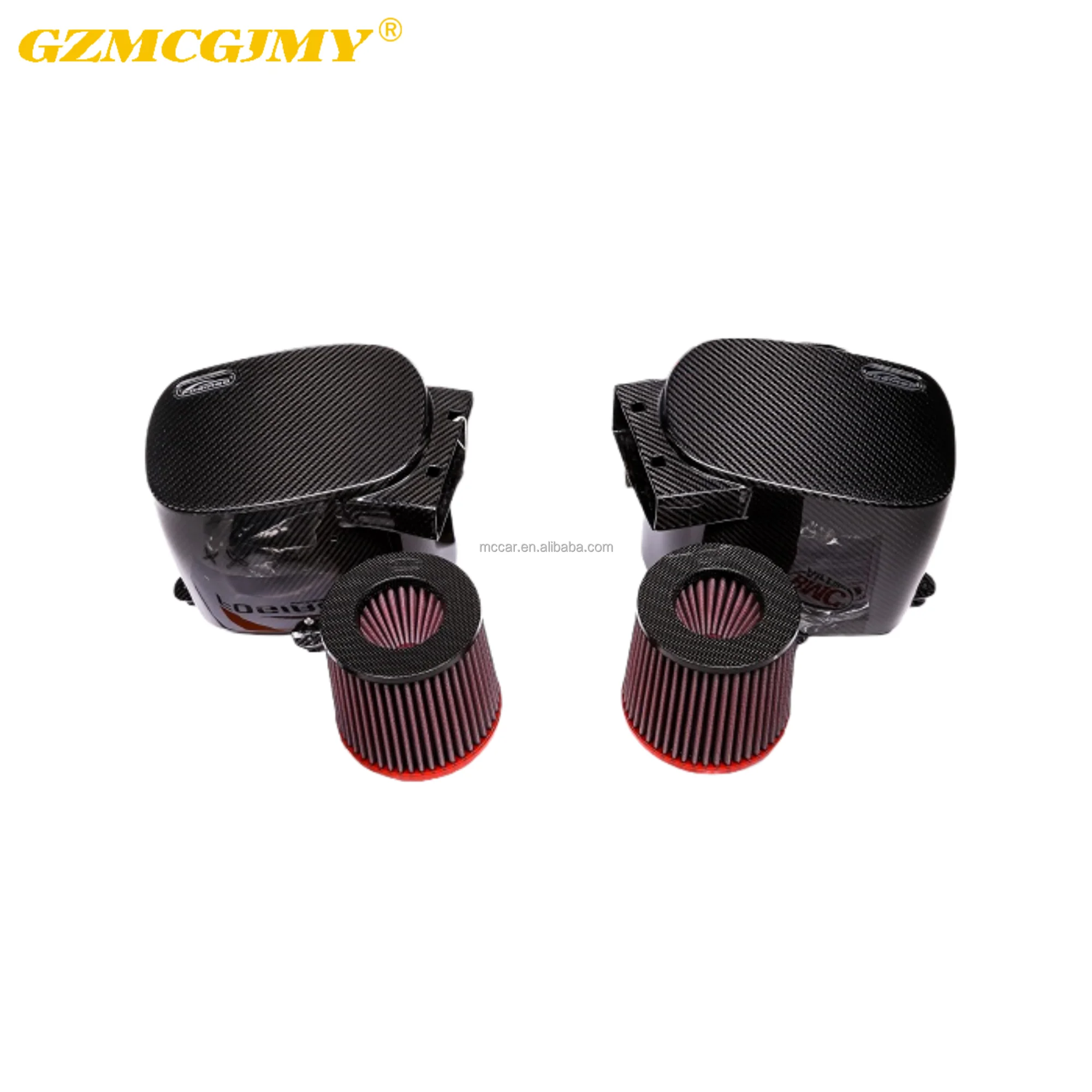 

More Power Dry Carbon Air Intake System For Maserati GHIBLI/Quattroporte/Levante 3.0T 3.8T 2014+ Racing Version Air Intake Pipe