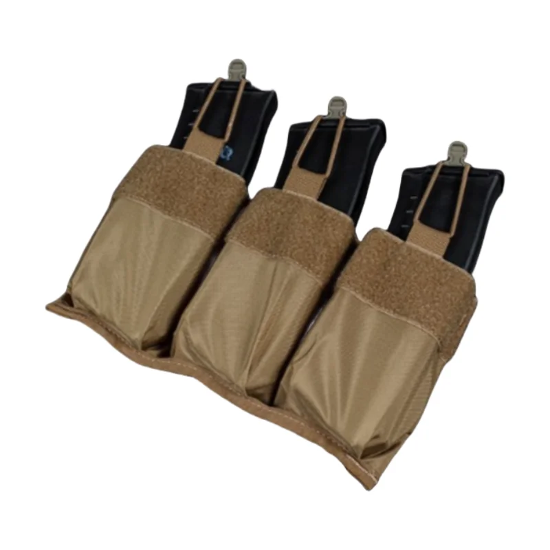 Funda triple DOPE portacargadores ligera para airsoft y montaña - imagen 4