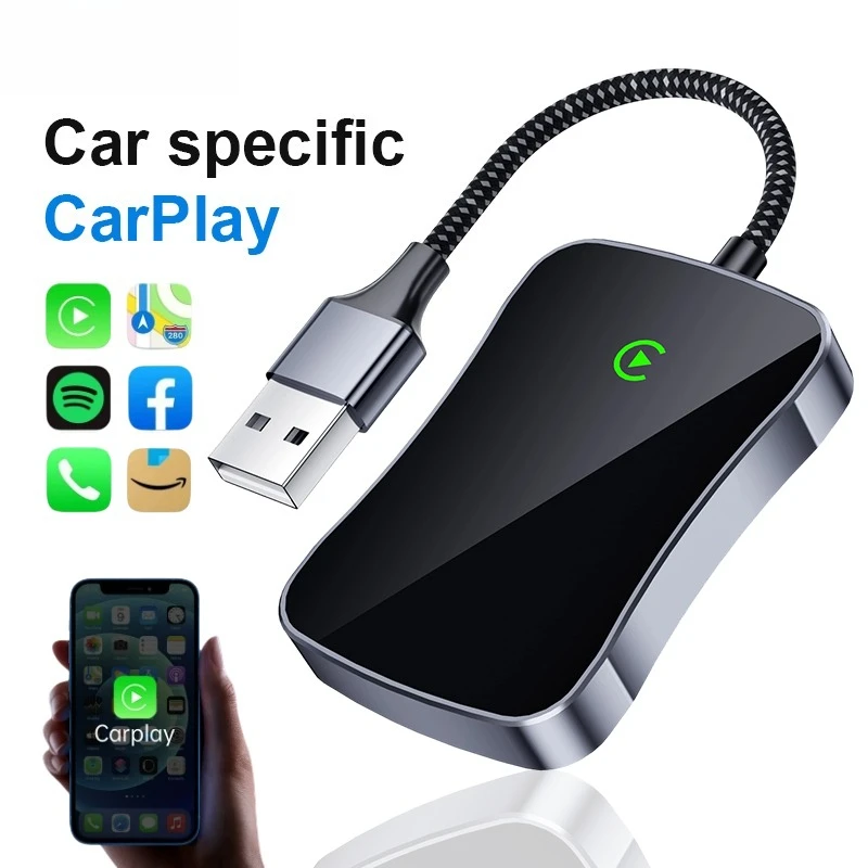 

carplay box wired to wireless Car audio and video navigation interconnection box