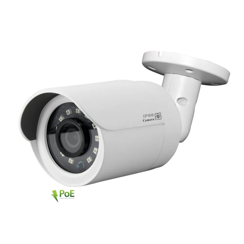 

Cheap but High Quality Image 5mp Ip Poe Bullet Cctv Camera Built-in Audio 2.8mm Wide-angle Lens Plug and Play With Hik Nvr