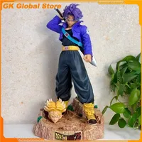 New 50cm Dragon Ball Trunks Future Warrior Action Figure Pvc Anime Model Desktop Decoration Collections Festival Giofts Toys Kid