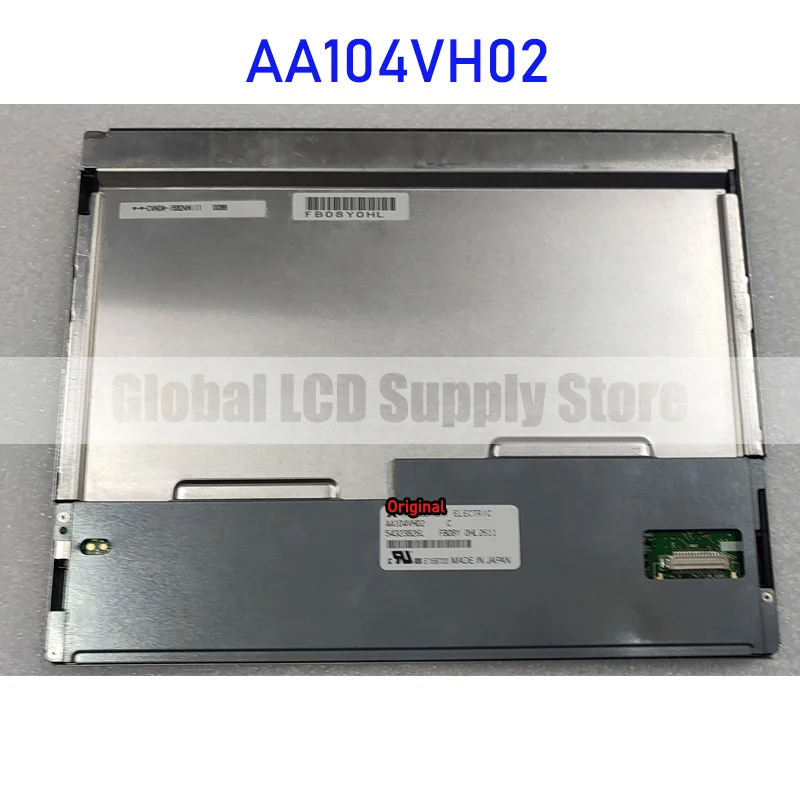 AA104VH02 10.4 Inch LCD Display Screen Panel Original for Mitsubishi Brand New Fast Shipping