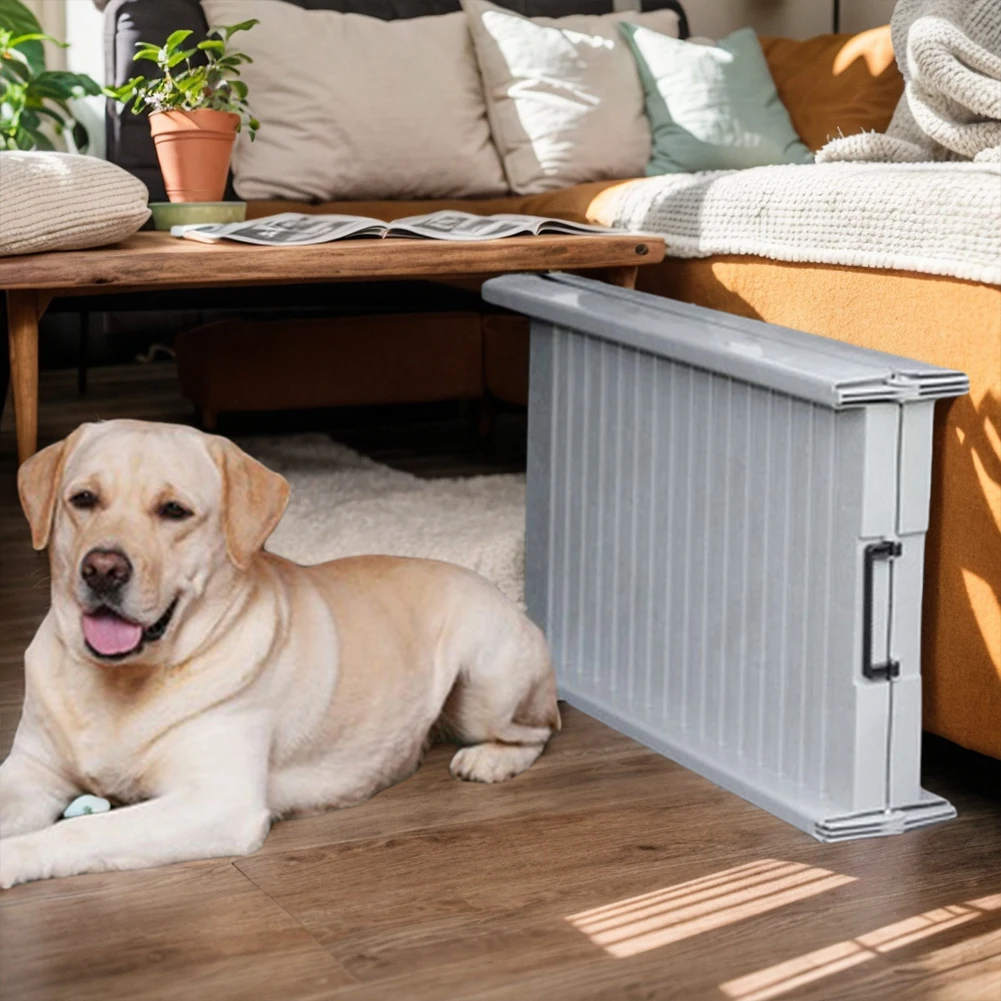 Rampa plegable portátil para mascotas con superficie antideslizante, rampa para perros para SUV y camionetas, escaleras para mascotas para perros medianos y grandes, para subir a un coche