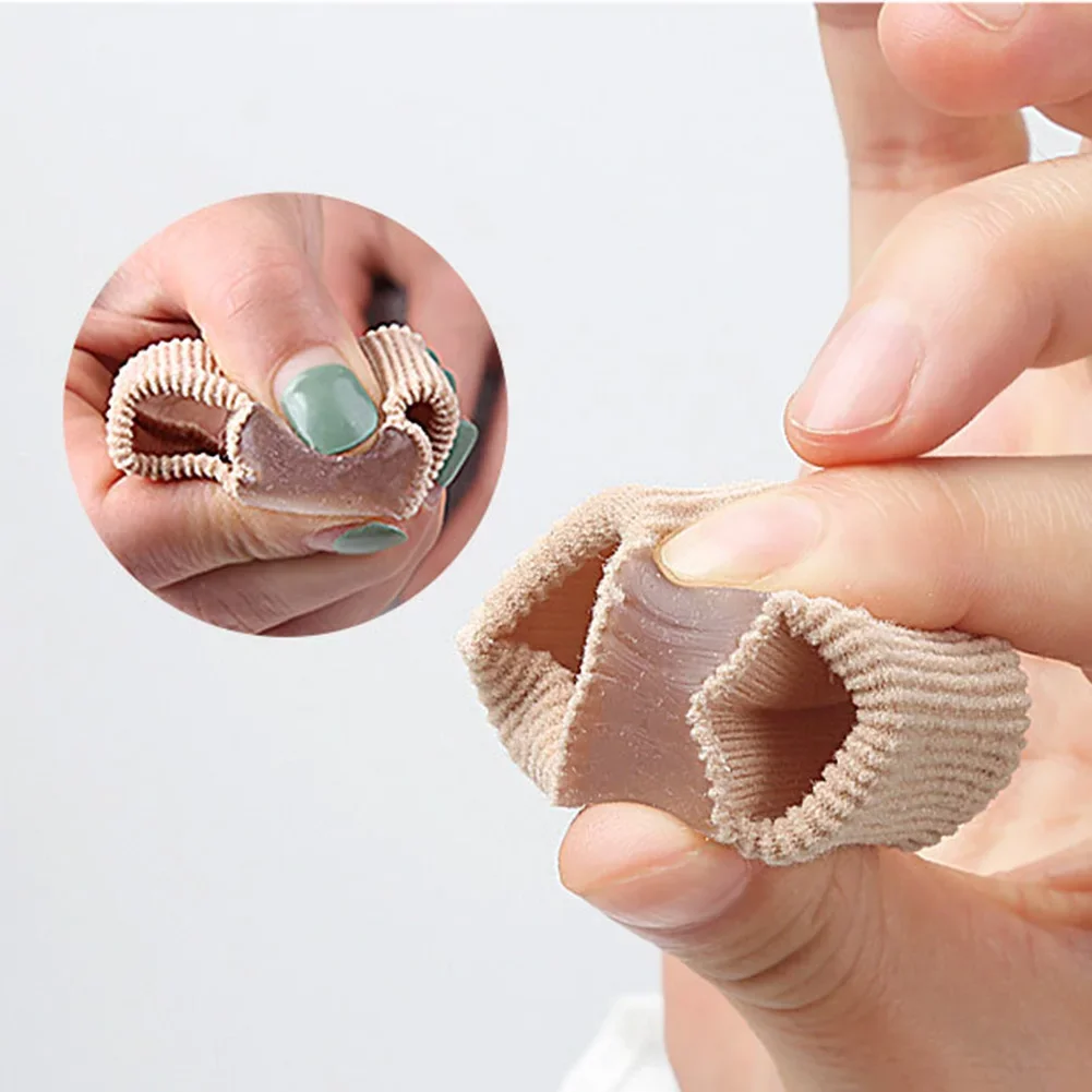 مصحح أروح إبهام القدم ، فاصل موزع أصابع القدم من السيليكون ، لوحة تصحيح إصبع الإبهام ، مقوم مصحح أصابع الدهون ، 2 VA