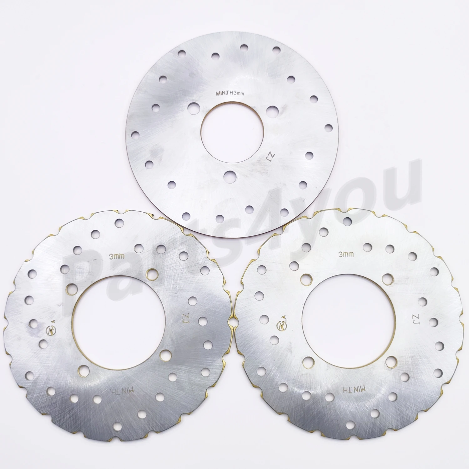 Front Rear Brake Disc Kit for Linhai 200 T3b 260 300 E2 22226 22247