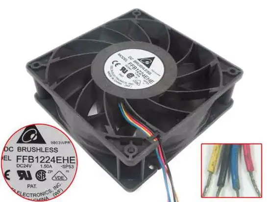 

Delta Electronics FFB1224EHE SP53 DC 24V 1.5A Server Cooling Cooling Fan