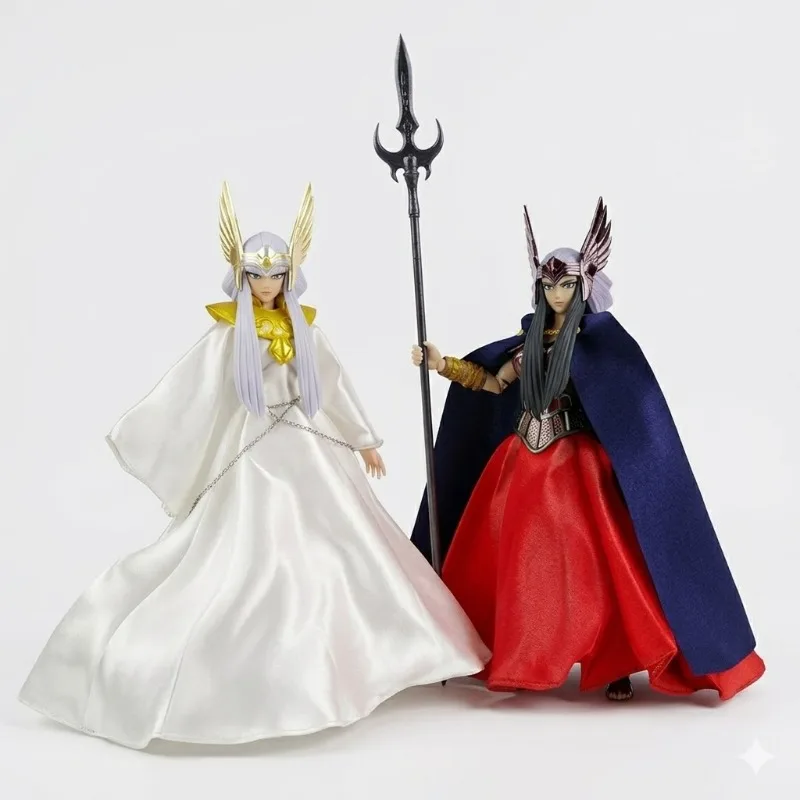 【Ready Stock】 Saint Seiya J Model Asgard Chapter Myth Cloth EX Diecast Polaris Hilda Action Figure Collection Toy Gift