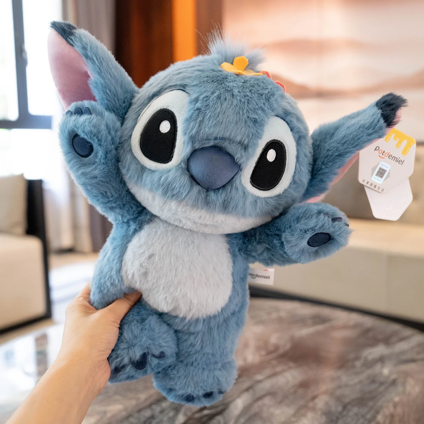 Original Stitch Plushies Cartoon Soft Stitch Entzückendes gefülltes Lilo & Stitch Plüschtier Huggable Doll Süße Geburtstagsgeschenke Mädchen