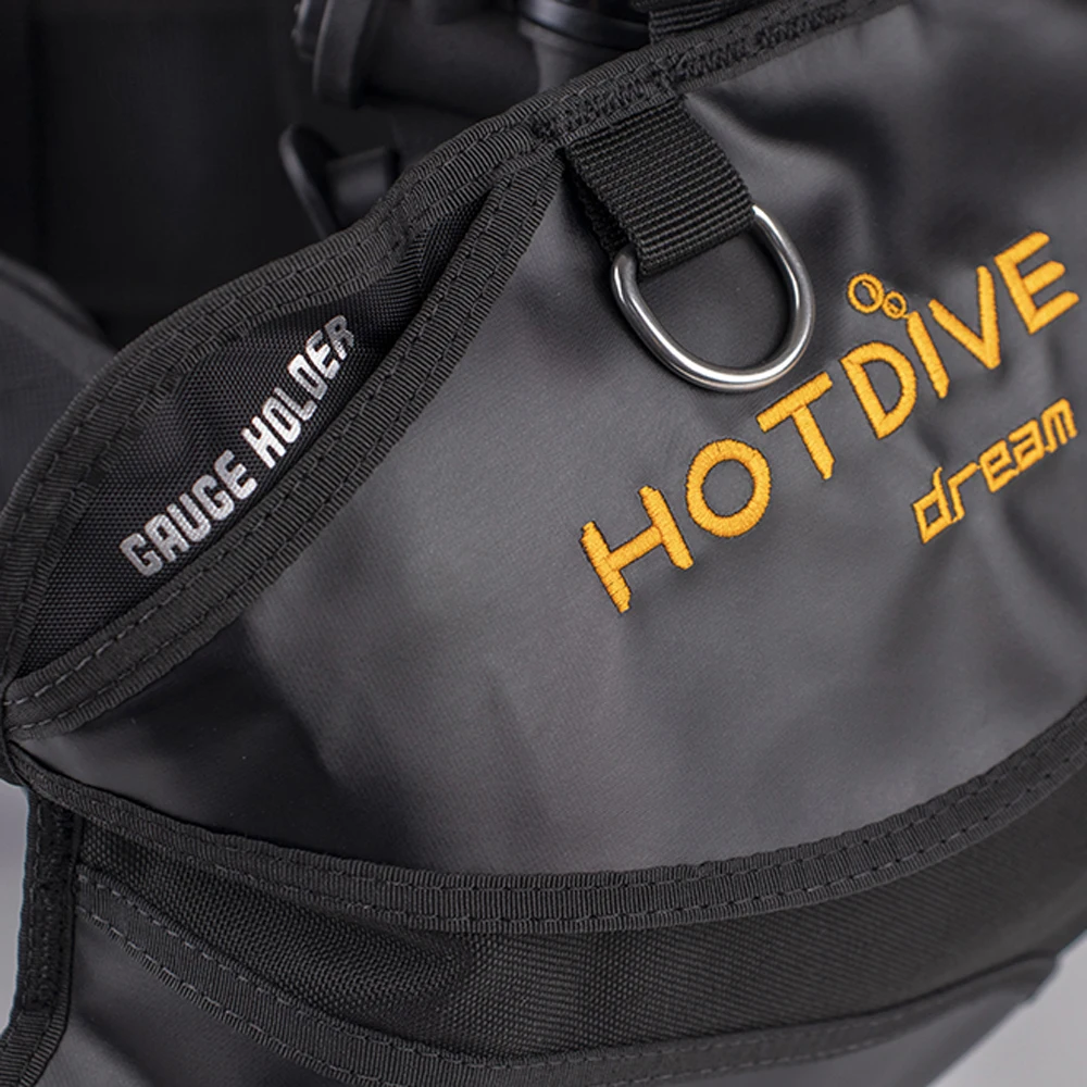 HOTDIVE Diving BCD Vest Lightweight Durable Diving Buoyancy Compensation Device BCD Jacket