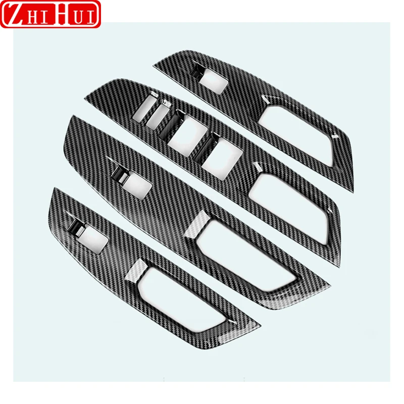 For Changan UNI-V UNIV 2022-2024 Car Carbon Fiber Pattern Gear Shift Panel Central Control Rear Exhaust Vent Auto Accessories