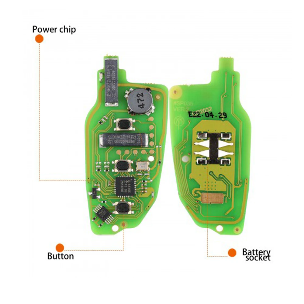 XSKF01EN Universal Smart Proximity Key For Xhorse VVDI Mini Key Tool For Honda Buick Ford Cadillac Nissan Mitsubishi Chevrolet