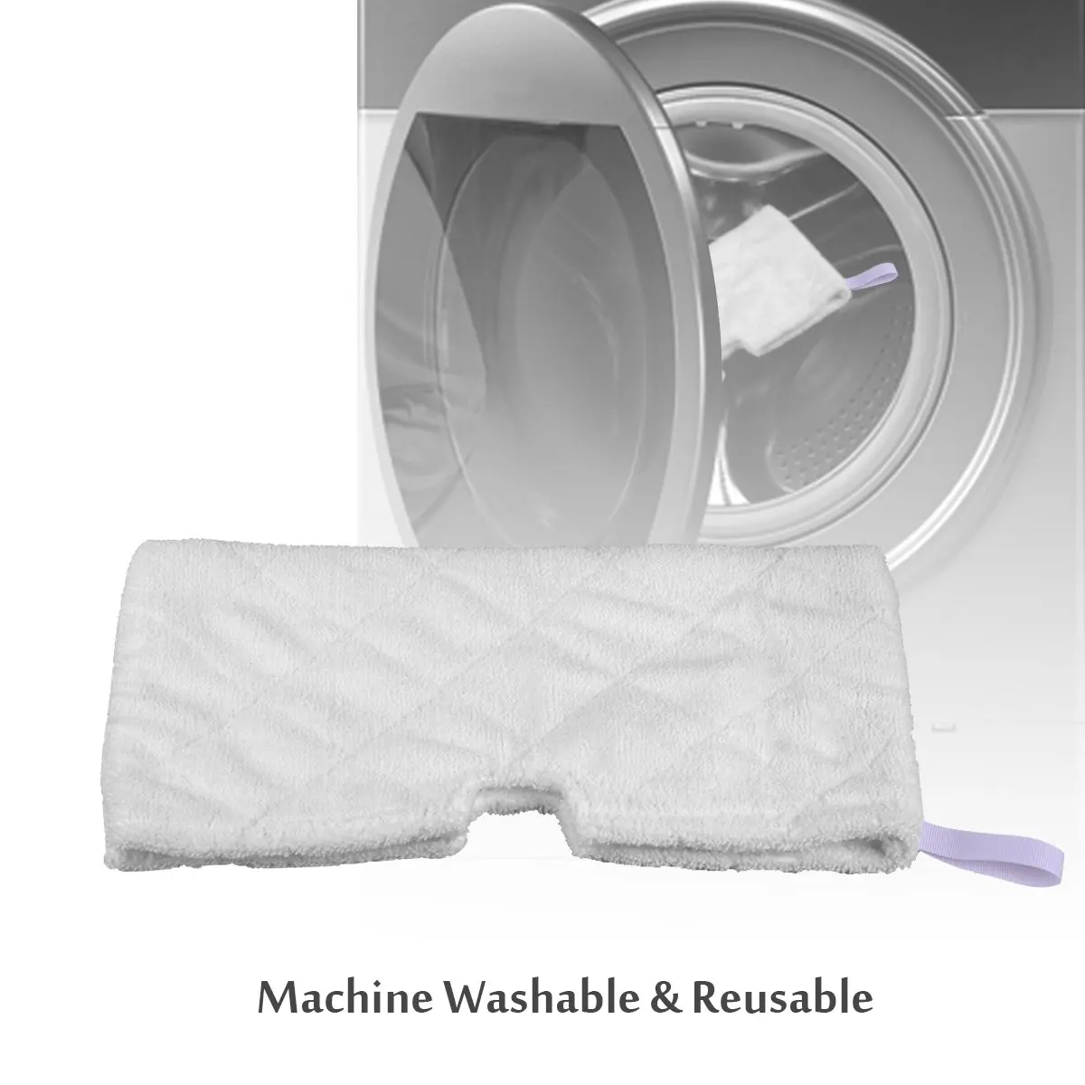 세척 가능한 스팀 걸레 패드 교체, 상어 S3501 S3601 S3901 S3550 스팀 포켓 걸레, 8 개