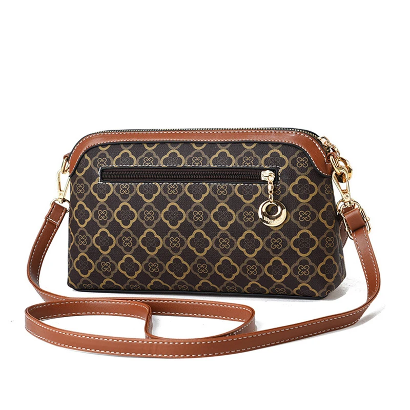 Neue Mode Damen Tasche Kleine Geldbörse Umhängetasche Handytasche Luxus Mehrschichtige Messenger Handtasche und Geldbörse – Detail 11