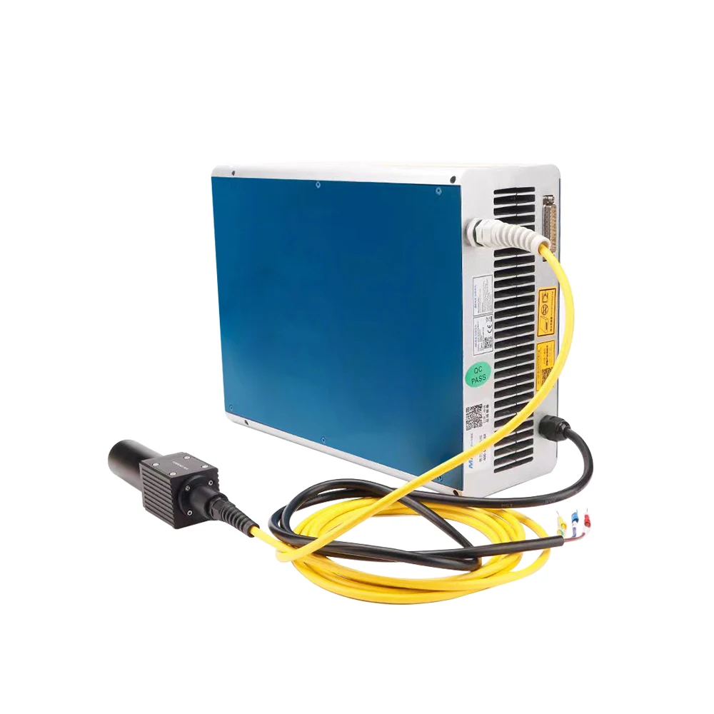 

Acousto-optic Q-switched pulsed fiber UV 20W for fine marking on electronic chip packaging, supports artificial intelligen