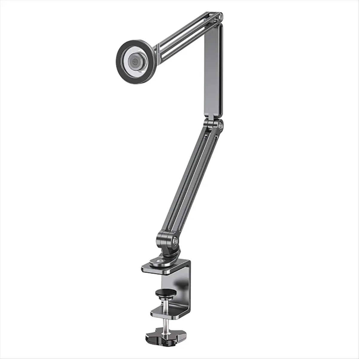 A99X Magnetic Desk Phone Stand for Tablet Cellphone Overhead Adjustable Metal Long Arm Phone Mount for Phone