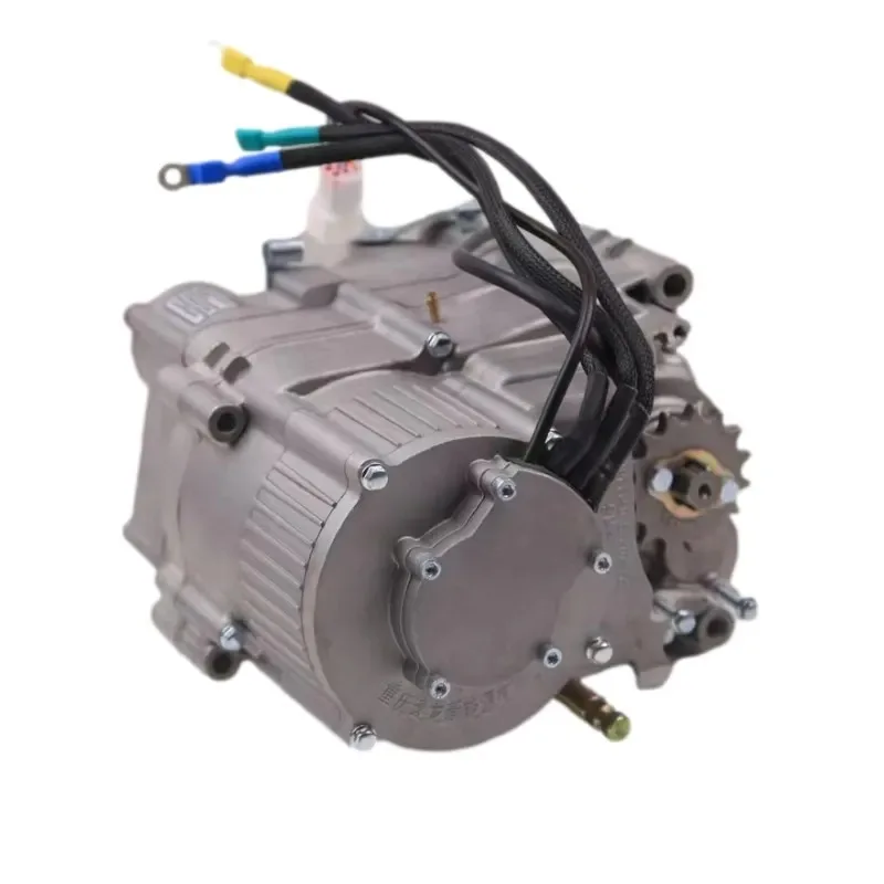 Electric Bike Conversion Kit Manual Transmission Motorcycle Engine E-Bike Upgrade with Clutch Function