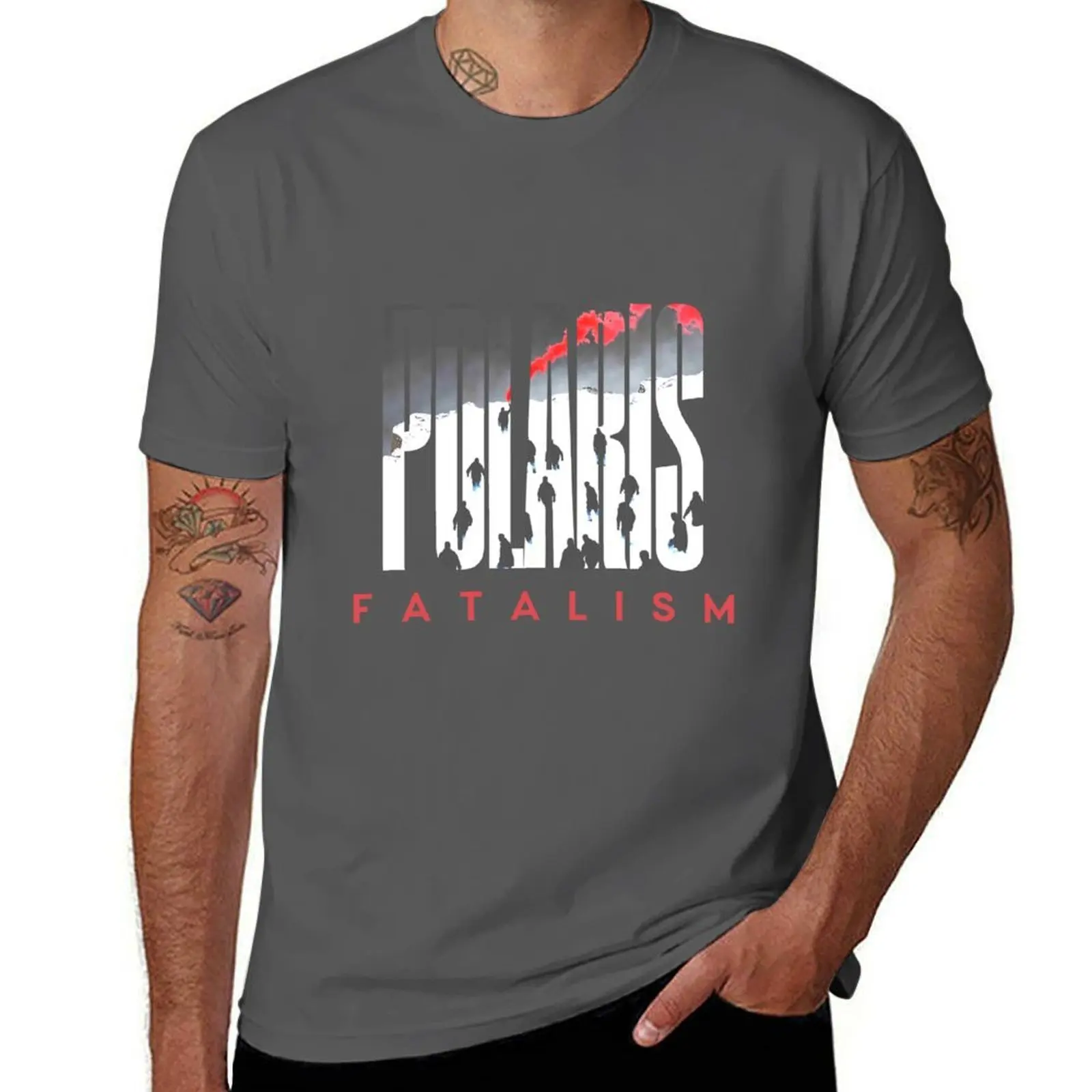 

Polaris Inhumane/Nightmare Fatalism for BLACK BACKGROUND T-Shirt funny t shirts man T-Shirt