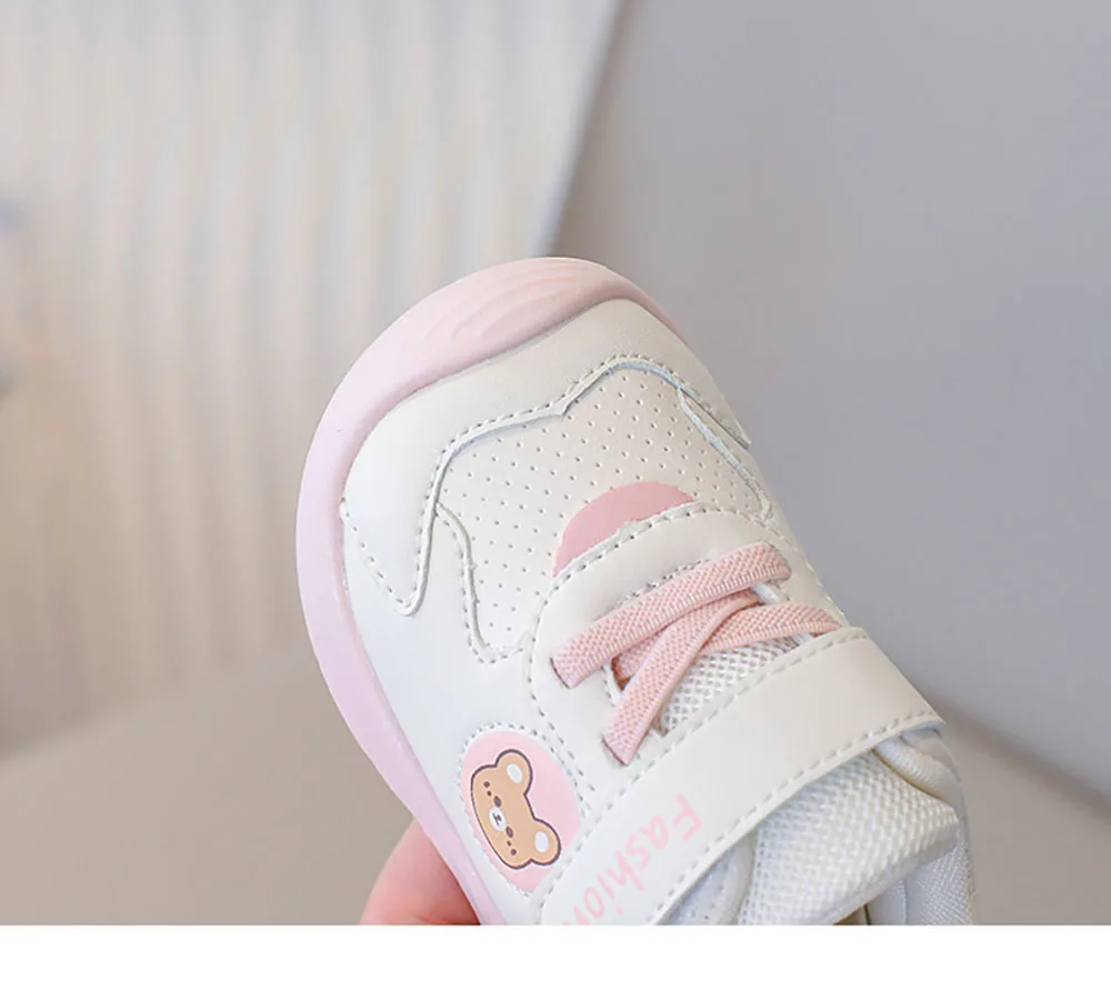 

Waterproof Gender Neutral Popular Cartoon Sport Shoes Children PU Leather Sneakers Ergonomics Soft Soled Kid's Sneakers Children