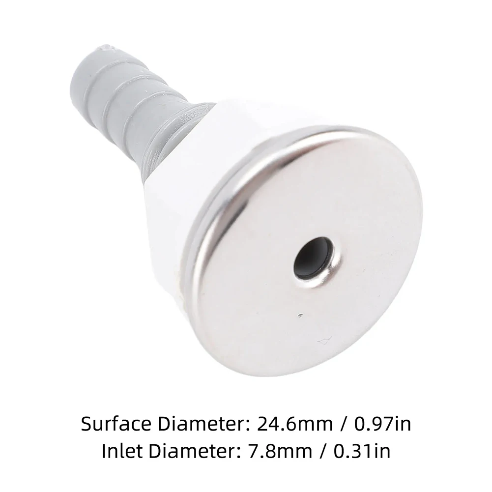 

4 шт. Прямые аэрофорсунки для ванн, СПА, гидромассажных бассейнов, массажных систем, прочные ПВХ-инжекторы воздуха, серебристые