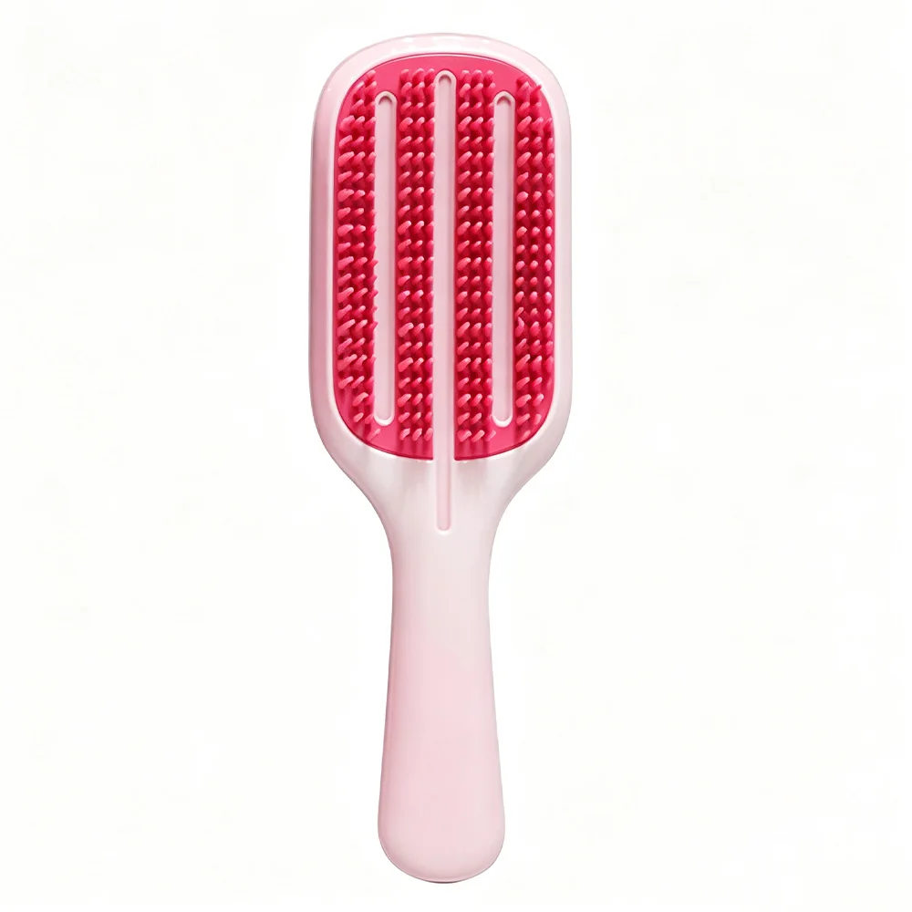1 Stück Antistatische Entwirrbürste Weiche Kopfhautmassage-Bürste Anti-Frizz Nicht Verknotende Bürste Abnehmbares Haarstyling-Werkzeug – Detail 12