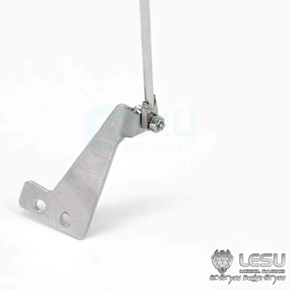 1/14 RC Truck symulacja zbiornik wydechowy Tamiya ciągnik komin rura wydechowa dla majsterkowiczów akcesoria do modeli samochodów ciężarowych LESU G-6043-B