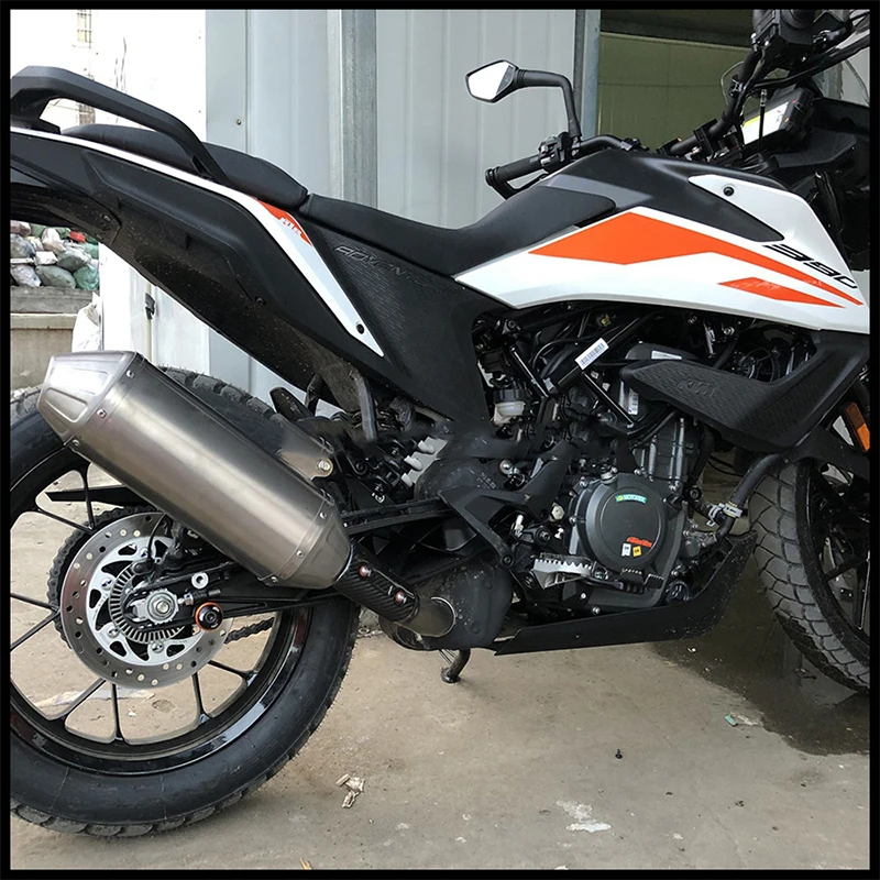 51 مللي متر دراجة نارية العادم منتصف وصلة الأنابيب ربط الخمار ل KTM DUKE 250 390 RC390 KTM250 KTM390 مغامرة ADV 2020 2021 2022 2023