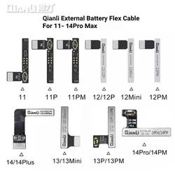 Qianli Battery Tag-on Flex Cable For iPhone 14 13 12 11 Pro MAX Mini For Phone Restore Battery Health Information Repair Flex