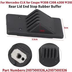 1pc Rear Lid Stop Rubber Buffer For Mercedes W208 C208 A208 W210 CLK 2107500326 Black Rubber Metal Stable Reliable