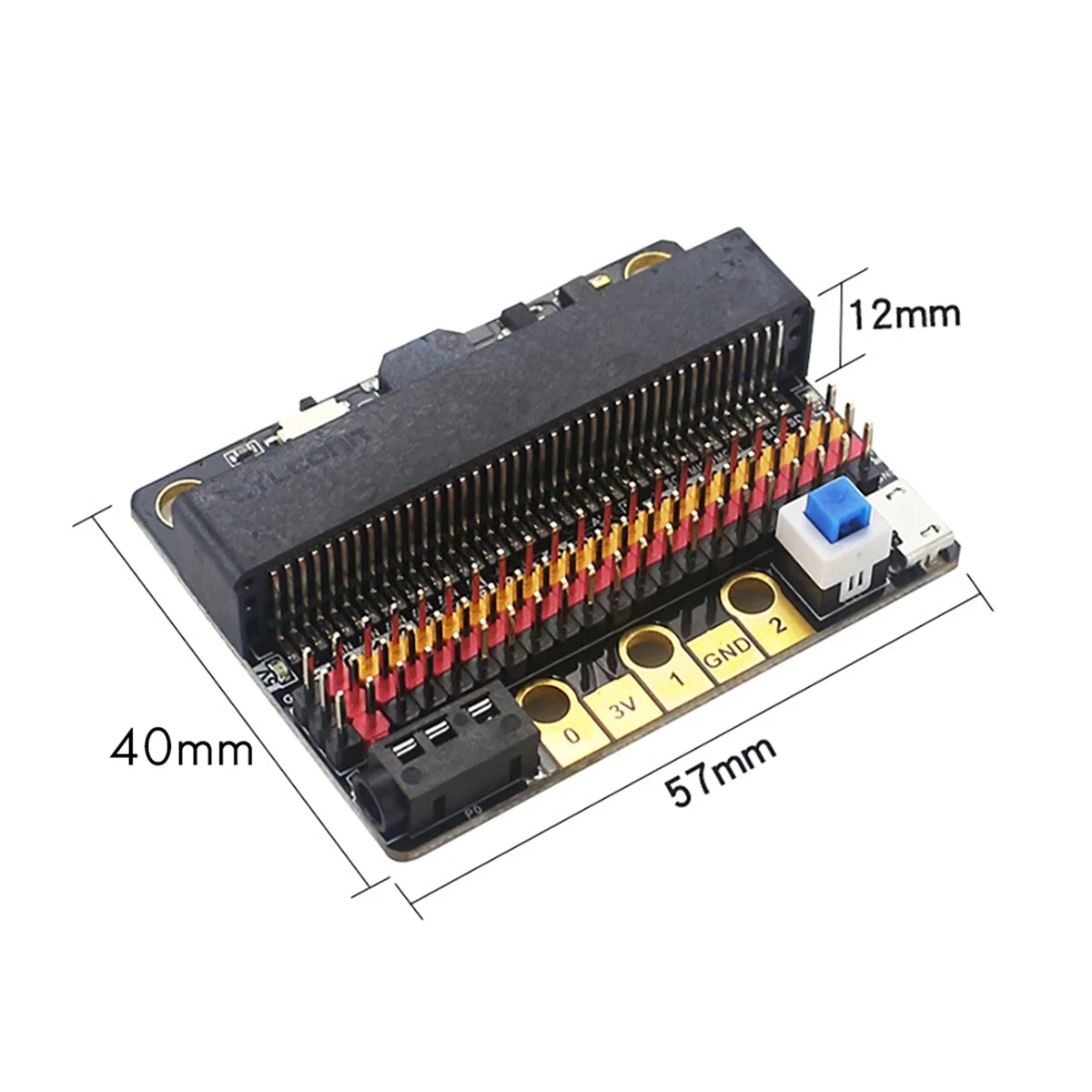 BNGF-para placa de expansión Microbit IO BIT V2.0 Micro:Bit placa adaptadora Horizontal
