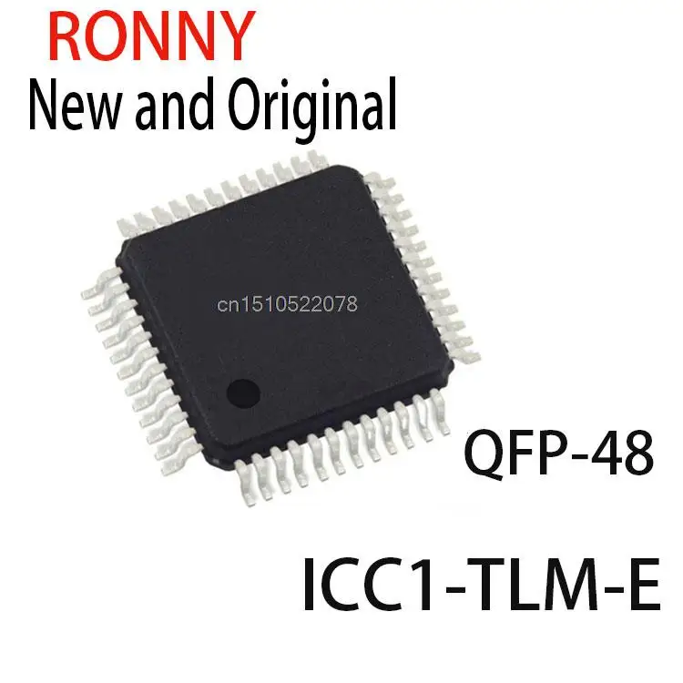 2 pces novo e original icc1 tlm e QFP-48 ICC1-TLM-E