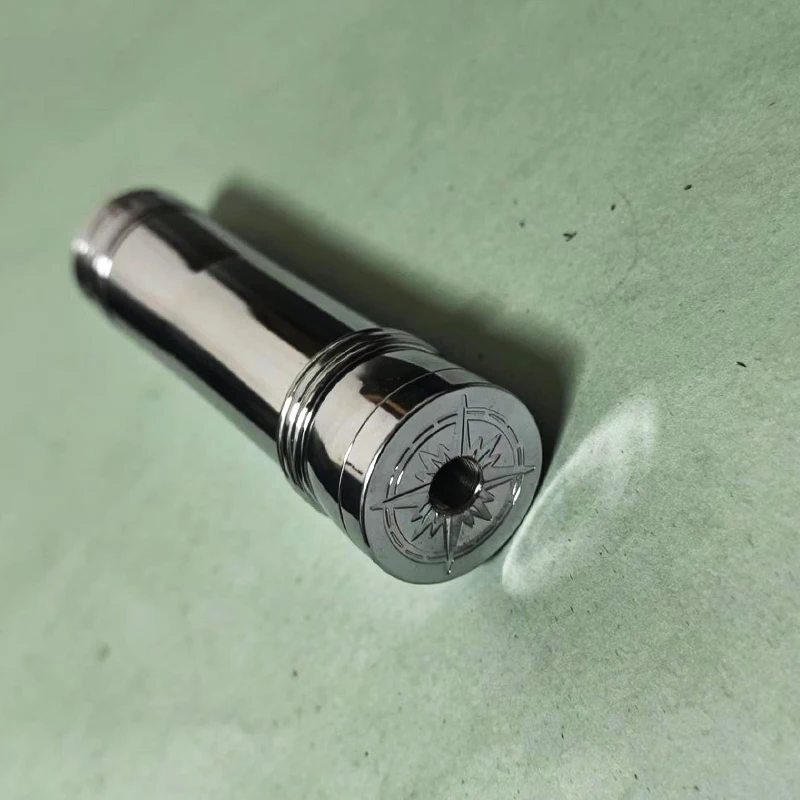 DIY Nashed Admiral mech mod 25mm 20700 Mekanik Mod (dahil değildir) 18650 yedek parçaları için Delrin Kaplı Boru