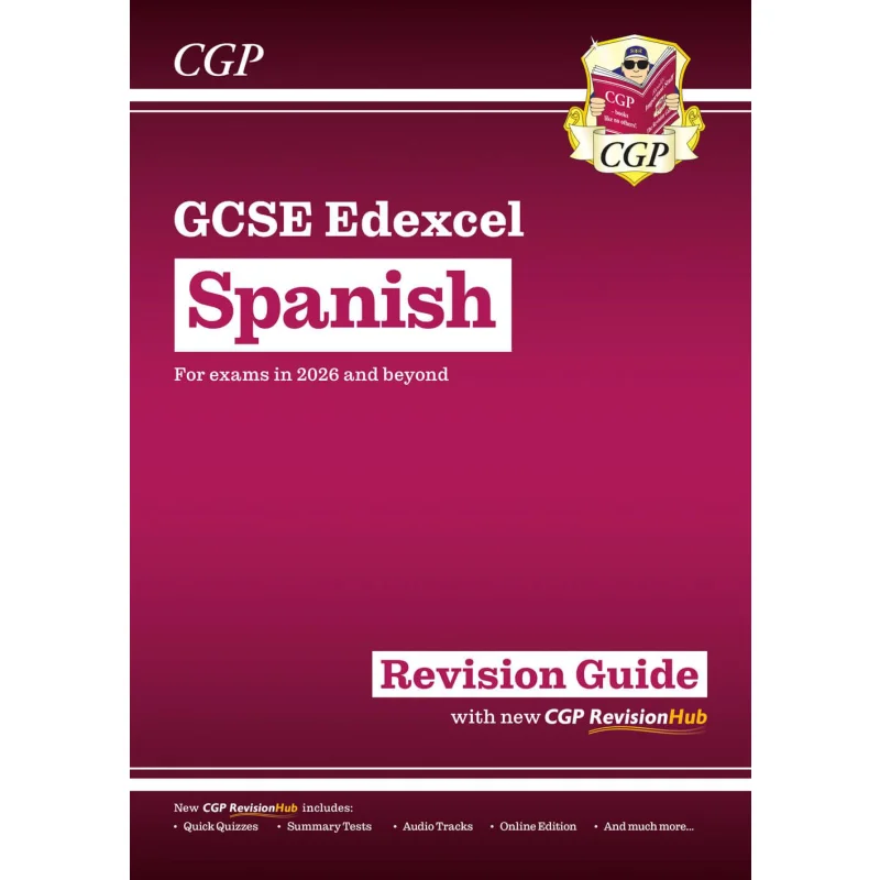 

Новая испанская направляющая по переоборудования Edexcel GCSE с ступицей передачи CGP для экзаменов с 2026 CGP 9781837741304