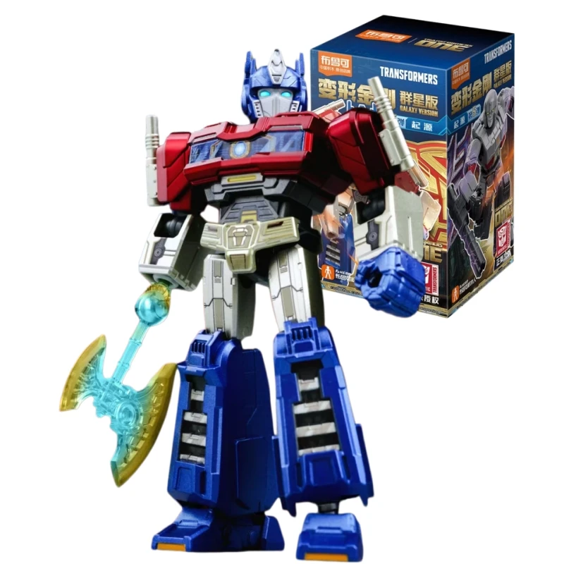 BLOKEES Transformers Building Blocks Galaxy Version 05 ONE Toy Optimus Prime B-127 Wheeljack Assembly Model Ornament Gift image 3