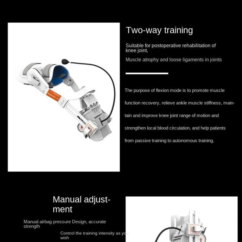 Manaul Knee Joint  Rehabilitation Training Device Lower Limb Bending Straightening Exercise For Leg Fracture Postoperative