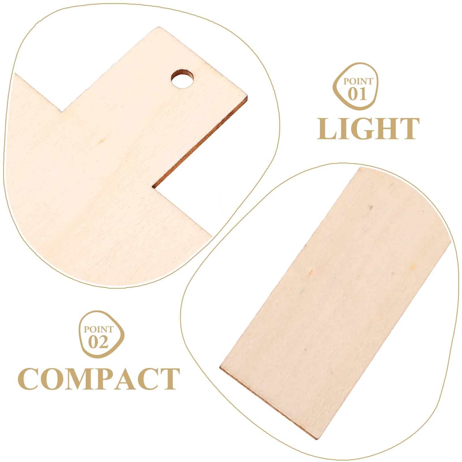 

15Pcs Bible Bookmark Wooden Blank Cross Shaped DIY Craft Unpainted Bookmarks for Readers Students Writers Bible Bookmark