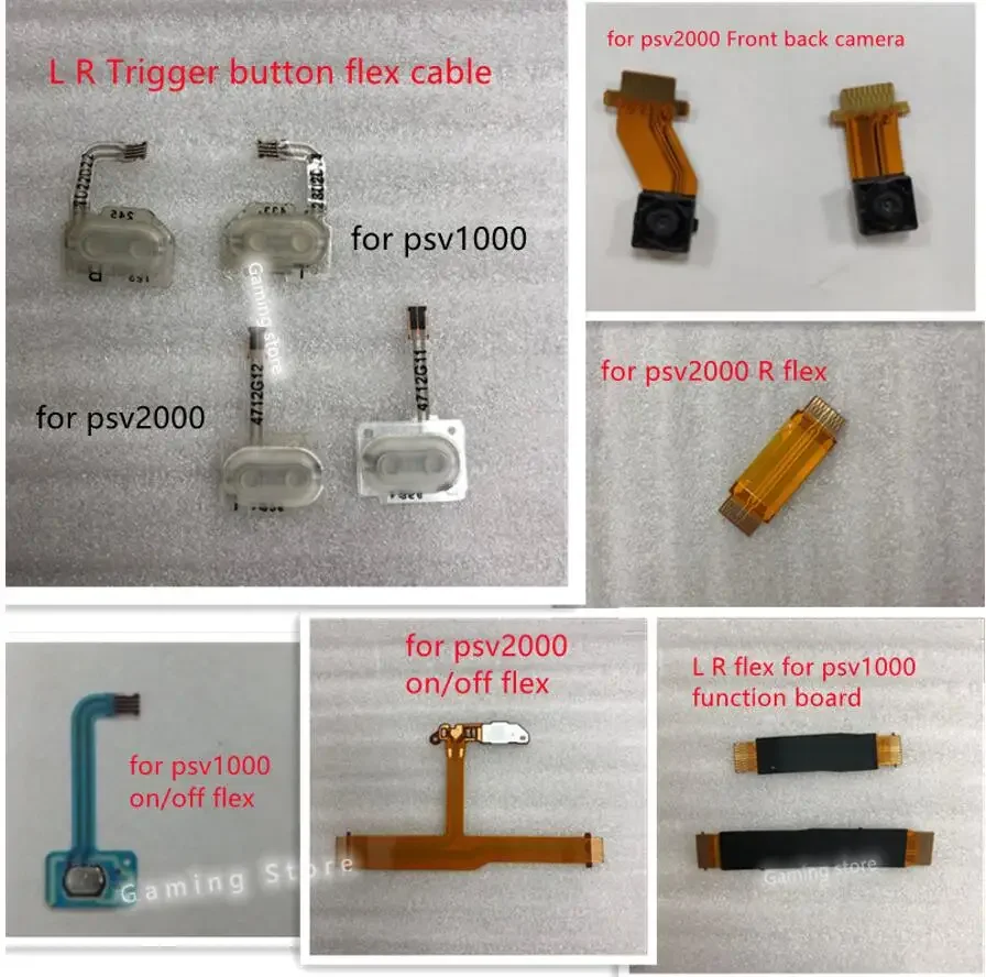 Original Left Right on Off Flex /LR Trigger Button Function Board Flex Ribbon Cable for Psv1000 2000 Psv Psvita 10xx 20xx