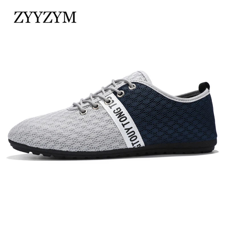 Summer Shoes Men's Fashion Breathable Casual Shoes Versatile Low Top Mesh Shoes