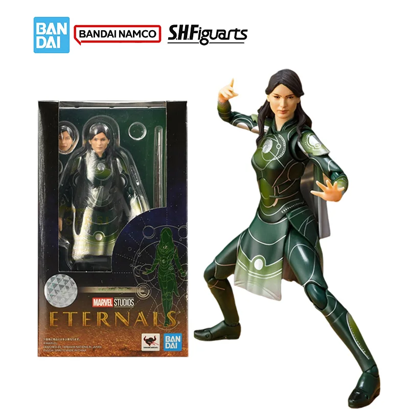 

Bandai оригинальный комплект модели Eternals, аниме-фигурки SHF Sersi, экшн-фигурка, коллекционная модель для детей, игрушки, рождественские подарки