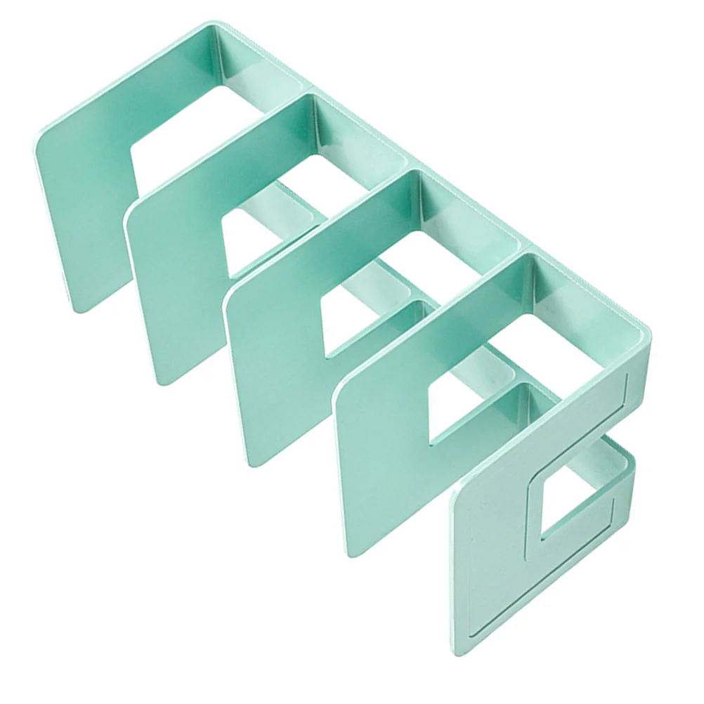 Delicate Multi-Function Reading Bookshelf Plastic Bookend Desktop File Holder Magazine Divider File Organizer Office Bookend