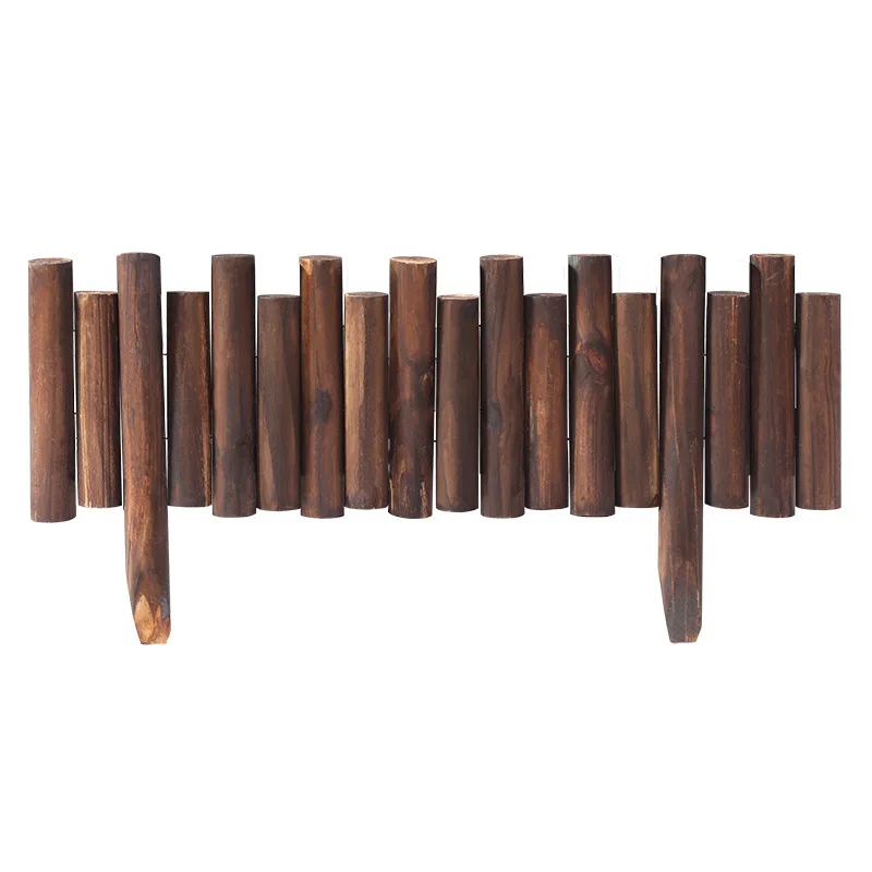 Bordure de jardin en bois de qualité supérieure pour clôture de jardin, aménagement paysager, cour e