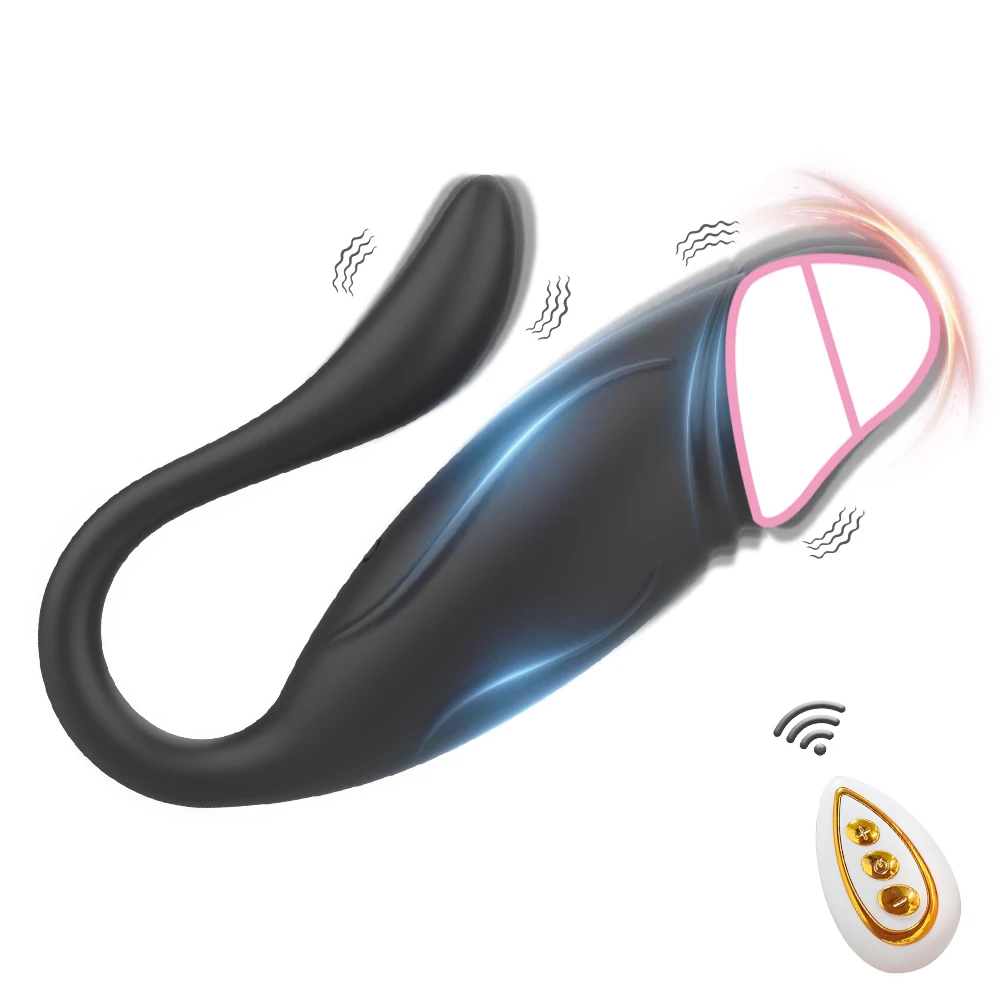 Vibrador de huevo de amor con Control remoto para mujeres, potente estimulador de clítoris y punto G, masajeador Vaginal, Juguetes sexuales para adultos 18