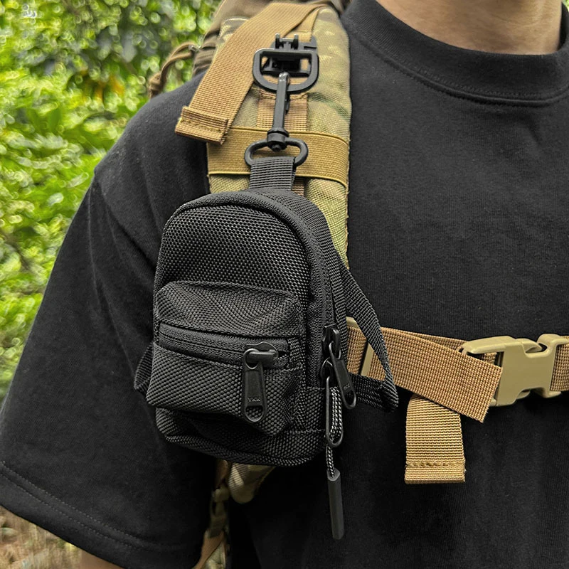 Mini mała wisząca torba modna torba na klucze mężczyźni i kobiety uniwersalna lekka wszechstronna moneta klucz zestaw słuchawkowy torba do przechowywania kart