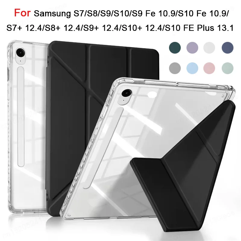 yZ[zSamsung Galaxy Tab S7 S8 S9 11 S10 FE 10.9 S7+ S8+ S9+ S10+ Plus 13.1 12.4C`ATab A9 8.7 A9+ PluspyVz_[tP[X